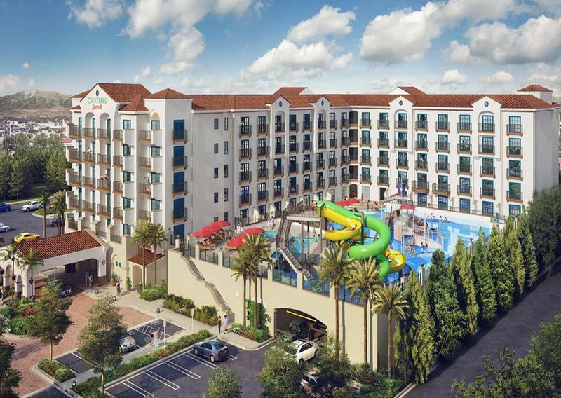 Hotel Courtyard Anaheim Theme Park Entrance Exteriér fotografie